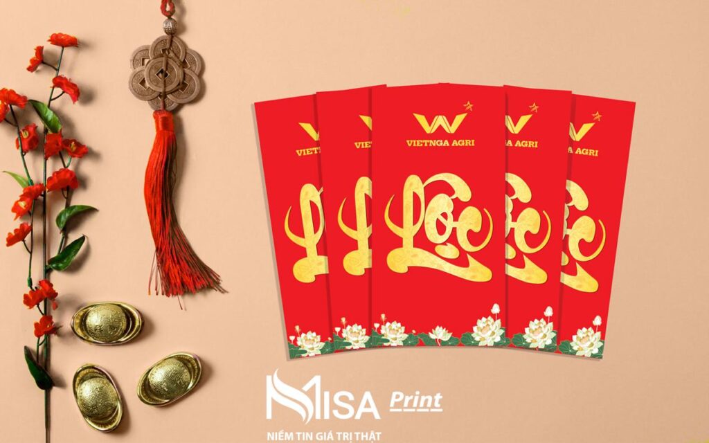 Thiết kế in ấn bao lì xì